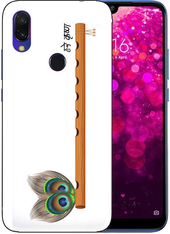 Snazzy Back Cover for Mi Redmi Y3  (White, Grip Case, Silicon)