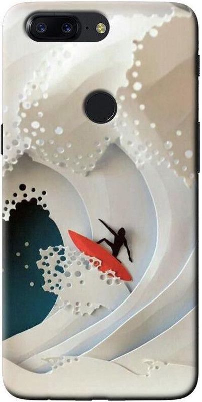 CoDecor Back Cover for OnePlus 5T  (White, Pack of: 1)