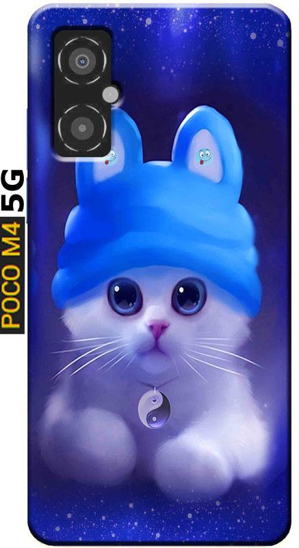 stroxy Back Cover for Poco M4 5G 2831  (Multicolor, 3D Case, Silicon, Pack of: 1)