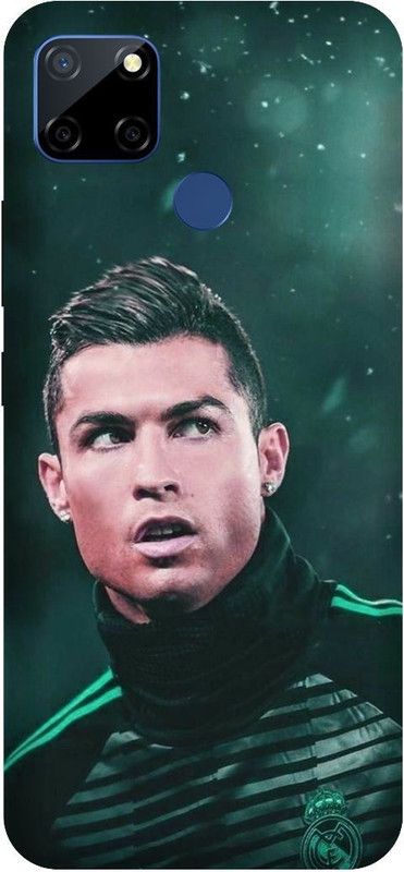 3D U PRINT Back Cover for Realme C25s,RMX3197 Ronaldo, Cristiano, Football  (Green, Waterproof, Pack of: 1)