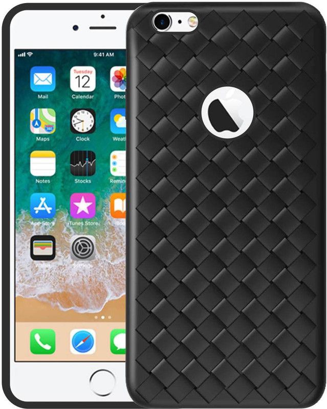 CASE CREATION Back Cover for Apple iPhone 7 Plus  (Black, Dual Protection, Silicon, Pack of: 1)