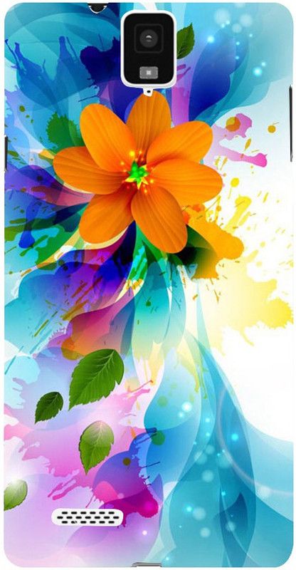 Snapdilla Back Cover for InFocus M330  (Multicolor)