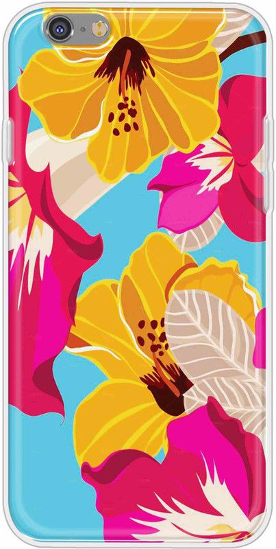 Casemaker Back Cover for Apple iPhone 6s  (Multicolor, Flexible, Silicon, Pack of: 1)