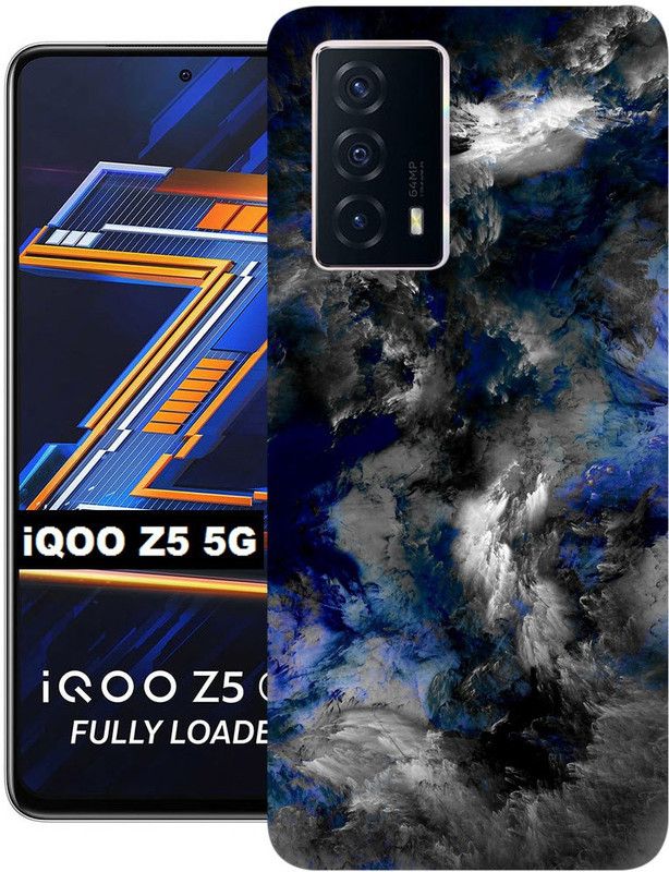 Anami Back Cover for iQOO Z5 5G  (Multicolor, Silicon, Pack of: 1)