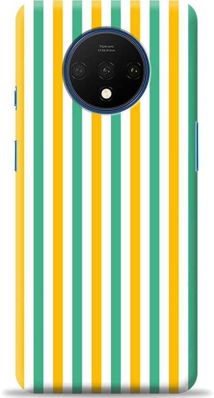 Crafter Back Cover for OnePlus 7T  (Multicolor, Shock Proof, Pack of: 1)