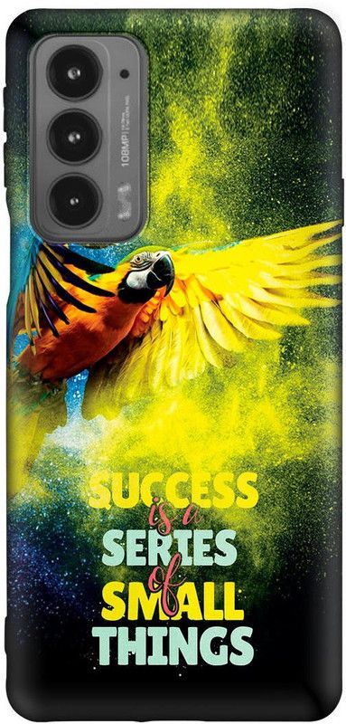 7printzone Back Cover for MOTOROLA EDGE 20  (Multicolor, Flexible, Silicon)