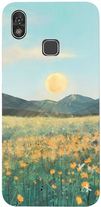 Golden Mask Back Cover for Ivoomi Z1 Sunshine Pinting  (Multicolor, Waterproof, Silicon, Pack of: 1)