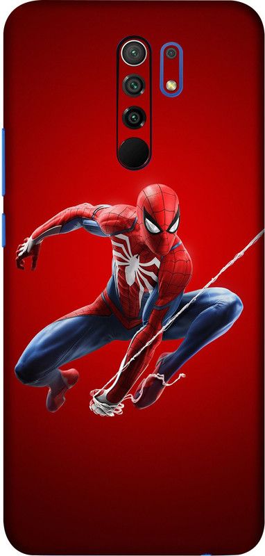 BUGGU POCO M2, poco m2 Mobile Skin  (Ultra Super Spider Man Skin With High Matte Finish., Mobile Skin (Back+Side+Camera))