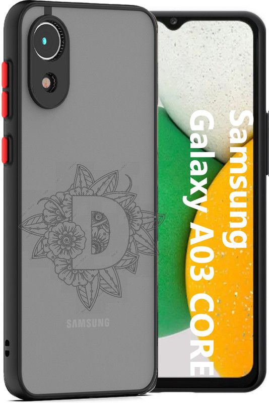 Lilliput Back Cover for Samsung Galaxy A03 CORE  (Black, Matte Finish)