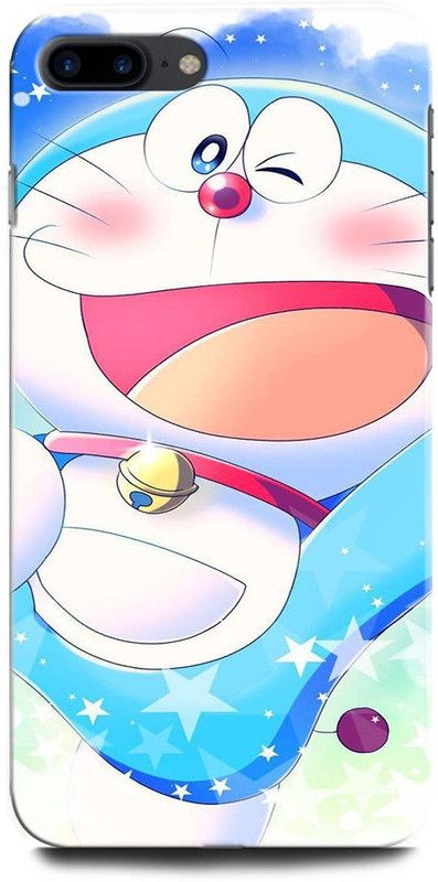 ORBIQE Back Cover for APPLE iPhone 7 Plus DORAEMON, NOBITA, CARTOON, FUNNY, CUTE, DORAEMON  (Multicolor, Hard Case, Pack of: 1)