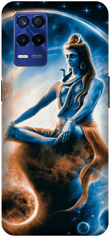 BARMANS Back Cover for Realme 8 5G Shivji, Lord Shiva, Mahadev, Bholenath, Neelkhant, Tridev, God  (Multicolor, Shock Proof, Pack of: 1)