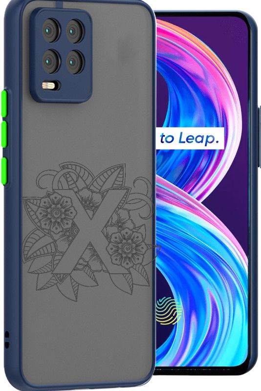Lilliput Back Cover for Realme 8 PRO, Realme 8, Realme 8 PRO  (Blue, Grip Case)
