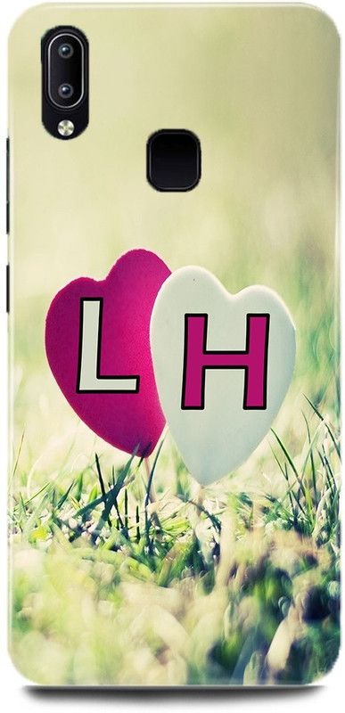 MP ARIES MOBILE COVER Back Cover for Vivo V9 Pro/vivo 1851,L Loves H Name,L Name, H Letter, Alphabet,L Love H NAME  (Multicolor, Hard Case, Pack of: 1)