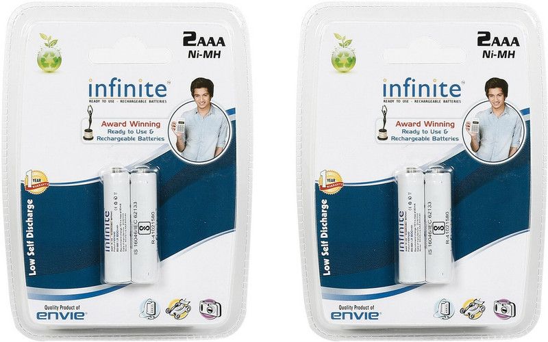 Envie AAA 800 mA Ready To Use (4 Pcs.) Battery  (Pack of 4)