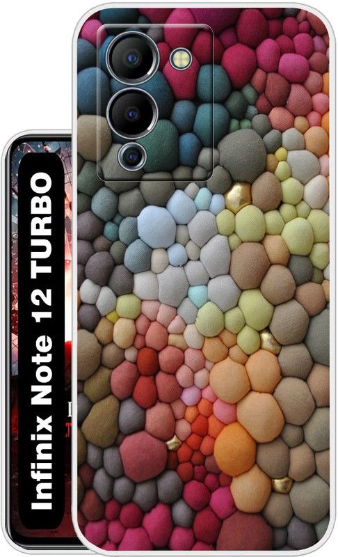 Case Club Back Cover for Infinix Note 12 TURBO  (Multicolor, Grip Case, Silicon, Pack of: 1)