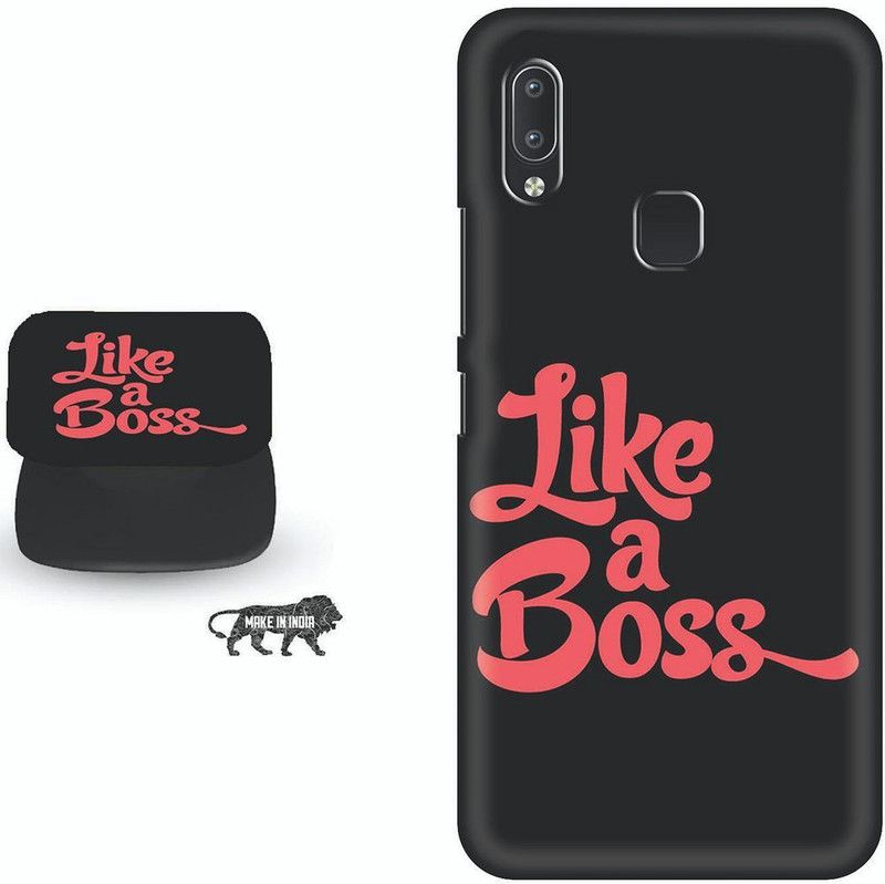 Zappy Back Cover for Vivo V9 Pro  (Multicolor, Cases with Holder, Pack of: 1)