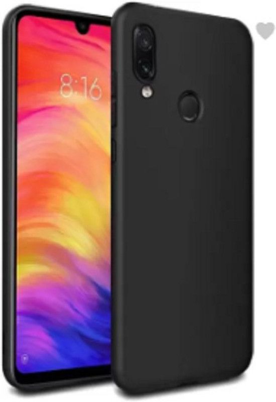 SRAVZ CASE Back Cover for Mi Redmi Y2  (Black, Flexible, Pack of: 1)