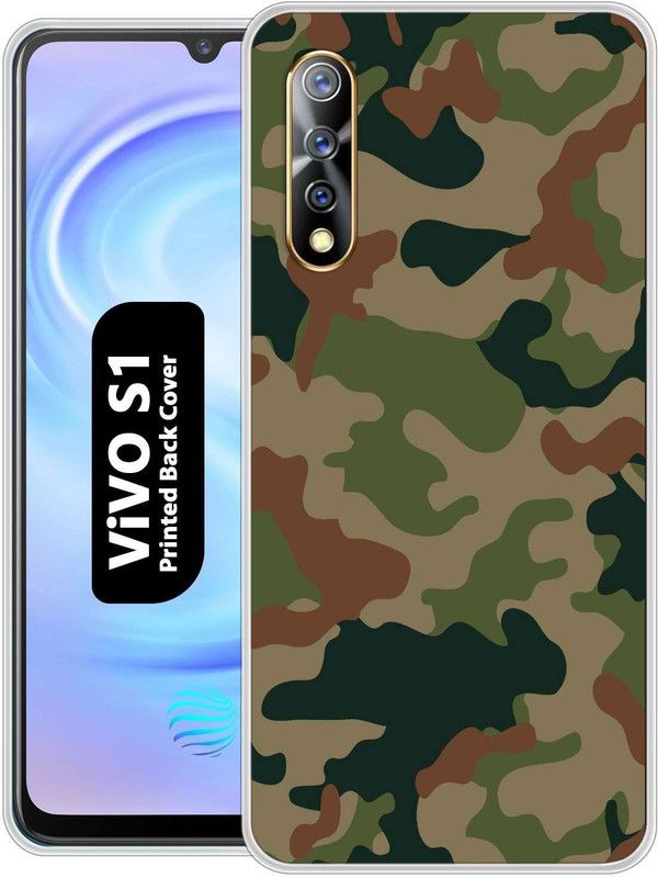 Rstyle Back Cover for Vivo S1  (Multicolor, Dual Protection, Silicon, Pack of: 1)