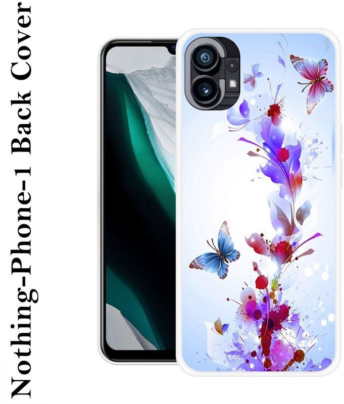 SIMAWAT Back Cover for Nothing Phone 1  (Multicolor, Silicon, Pack of: 1)