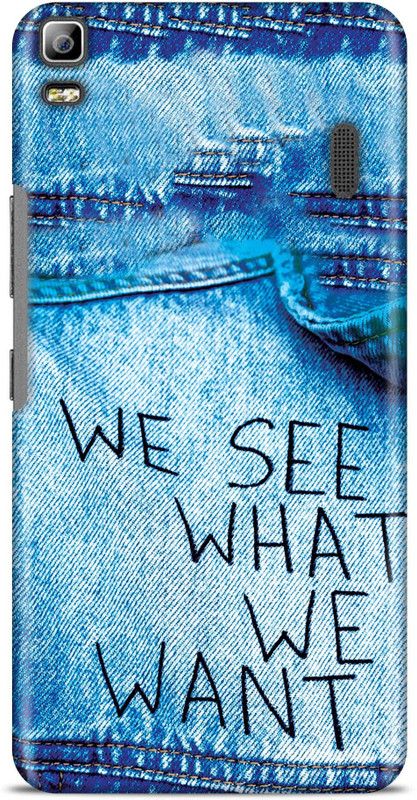 Sankee Back Cover for Lenovo A7000 Plus  (Blue, Hard Case)