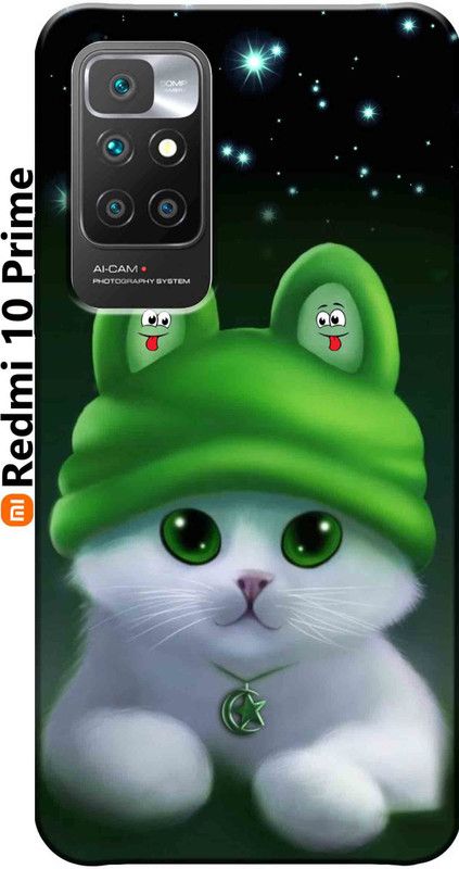 Sheorano Back Cover for Mi redmi 10  (Multicolor, Silicon, Pack of: 1)