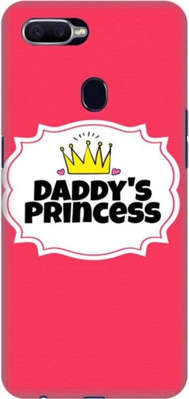 COBIERTAS Back Cover for Oppo F9  (White, Pink, Hard Case)