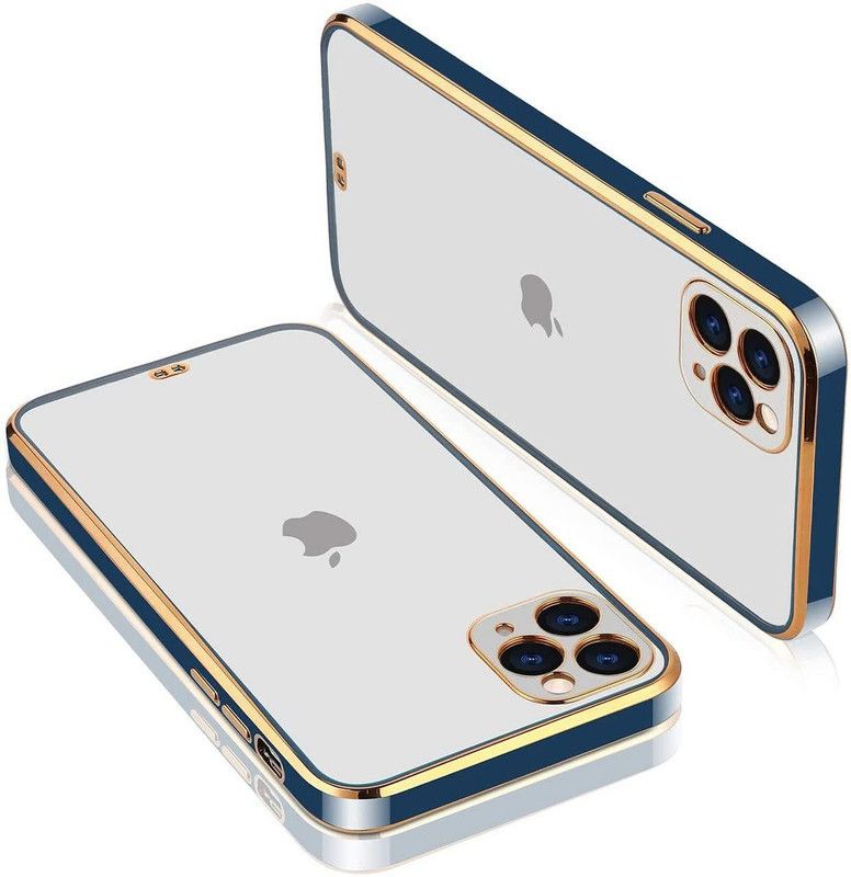 MagicHub Back Cover for Apple iPhone 12 Pro Max  (Blue, Pack of: 1)