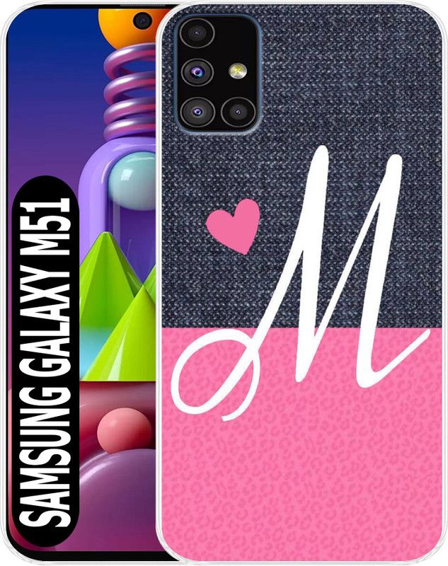 Cooltrend Back Cover for Samsung Galaxy M51  (Multicolor, Flexible, Silicon, Pack of: 1)