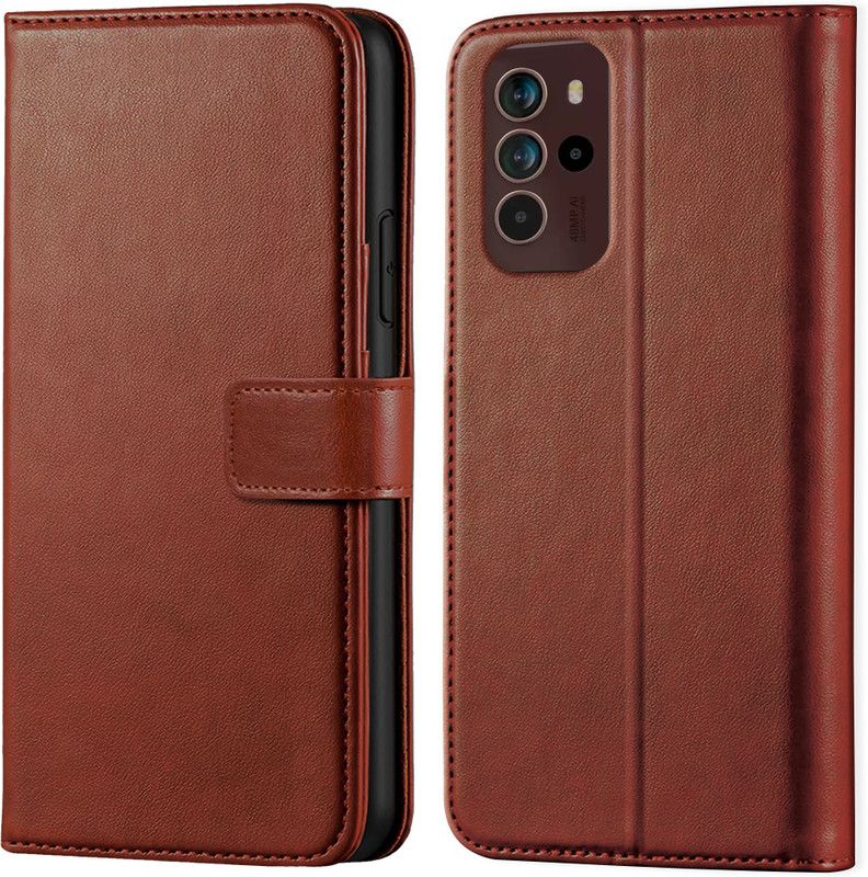 Asgeot Wallet Case Cover for Micromax In Note 2 | Inside TPU with Card Pockets | Wallet Stand | Magnetic Closure |  (Brown, Grip Case, Pack of: 1)