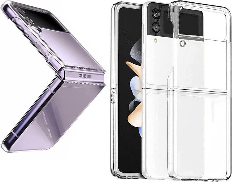 welldesign Bumper Case for Samsung Galaxy Z Flip4 5G  (Transparent, Shock Proof, Pack of: 1)