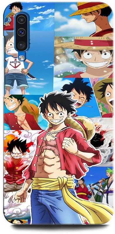 ORBIQE Back Cover for SAMSUNG Galaxy A30s A307FZKWINS LUFFY ONE PIECE, LUFFY, ANIME, MONKEY D LUFFY, CARTOON  (Multicolor, Hard Case)