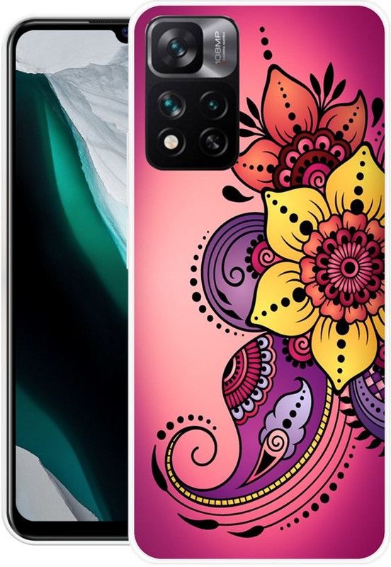 SIMAWAT Back Cover for Mi Redmi 11i 5G, Xiaomi 11i, Mi 11i, Redmi 11i, Xiaomi 11i Hypercharge 5G  (Multicolor, Grip Case, Silicon)