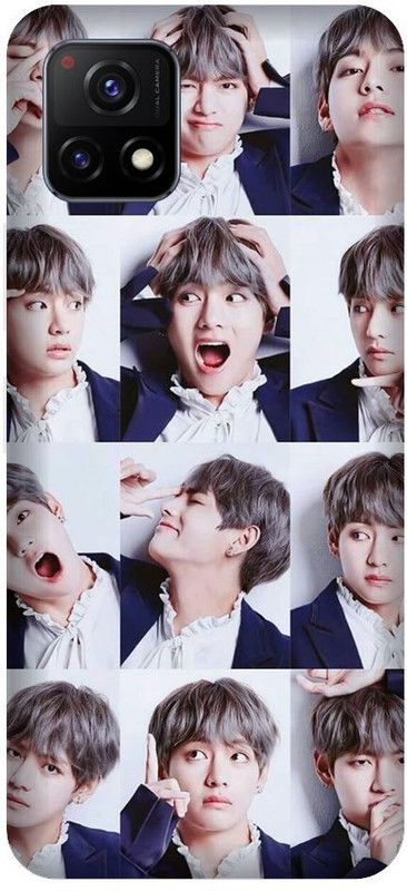 Vinsmoke Back Cover for Vivo Y72 5G BTS, BTS V, Kim taehyung, BTS Army  (Multicolor, Shock Proof)