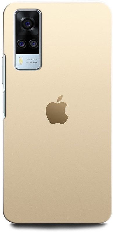 INTELLIZE Back Cover for Vivo Y53s V2058 APPLELOGO, APPLESIGN, APPLEEMBLEM  (Multicolor, Hard Case, Pack of: 1)