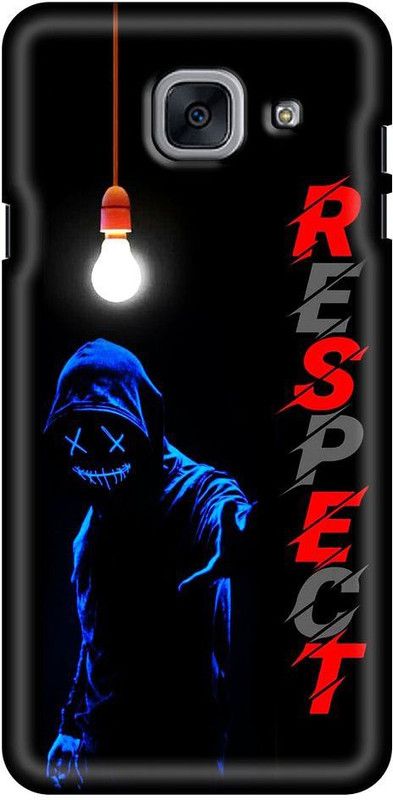 HELLO CASE Back Cover for Samsung Galaxy On Max,Samsung Galaxy J7 Max  (Black, Blue, Hard Case)