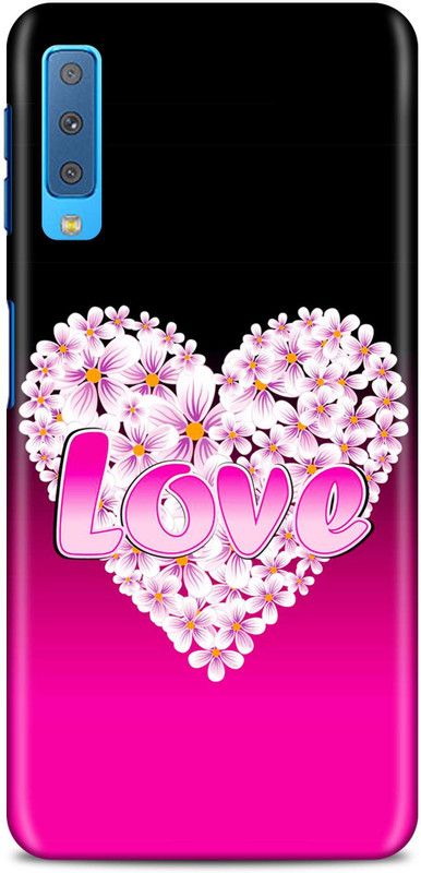 Sankee Back Cover for Samsung Galaxy A7 2018 Edition  (Pink, Hard Case)