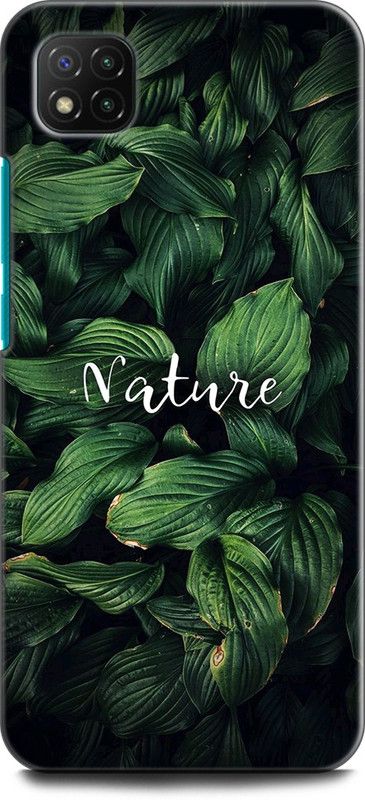 KEYCENT Back Cover for POCO C3 TREES, NATURE, COLOURFUL GARDEN, GREEN, FLOWERS  (Multicolor, Pack of: 1)