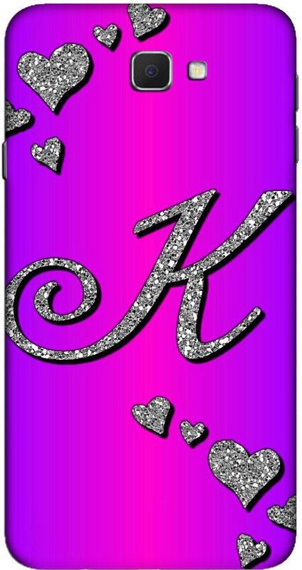 CROKIAN Back Cover for Samsung Galaxy J7 Prime K Letter Back Cover  (Pink, Hard Case, Pack of: 1)