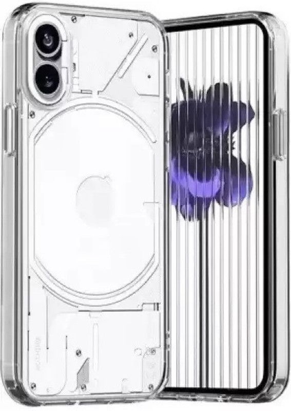 Chemforce Back Cover for Nothing Phone (1)  (Transparent, Grip Case, Pack of: 1)