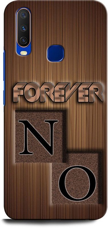 INTELLIZE Back Cover for VIVO Y12 NO, N LOVE O, O LOVE N, N LETTER, O LETTER, NO NAME  (Multicolor, Hard Case, Pack of: 1)