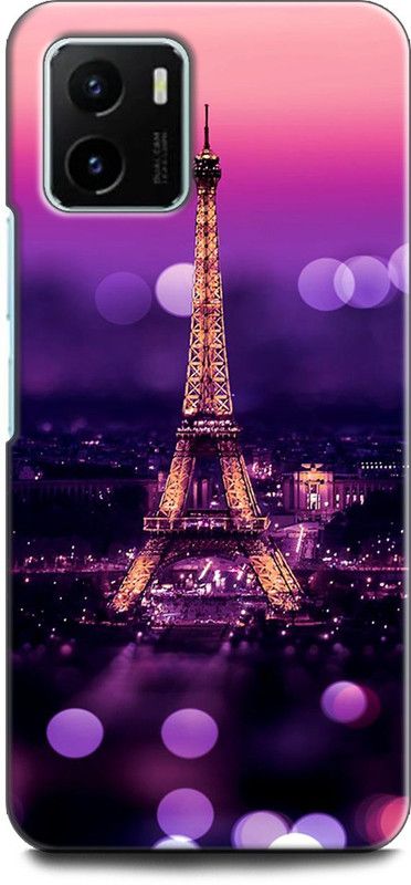 WallCraft Back Cover for Vivo Y15s, V2120 EIFFEL TOWER, PARIS, FRANCE, SUNSHINE  (Multicolor, Dual Protection, Pack of: 1)