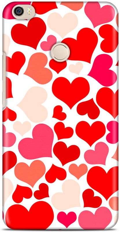 Sankee Back Cover for MI Xiaomi MI Max  (Red, Hard Case)