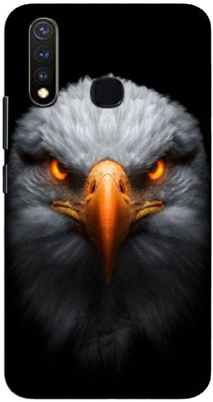 CROKIAN Back Cover for Vivo Y19 Eagle Back Cover  (Multicolor, Hard Case, Pack of: 1)