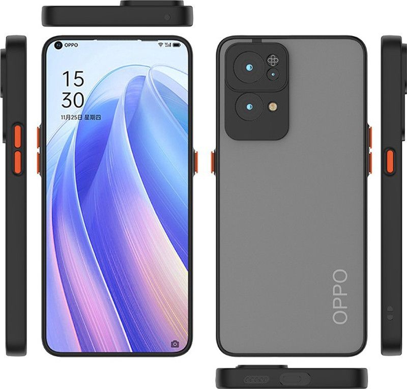 Instyle Back Cover for Oppo Reno 7 Pro 5G  (Black, Pack of: 1)