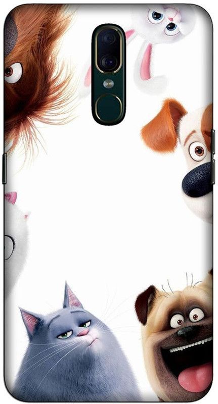 CROKIAN Back Cover for Oppo F11 Animation Back Cover  (Multicolor, Hard Case, Pack of: 1)