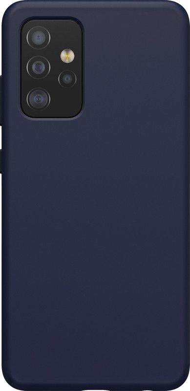 Big Wings Back Cover for SAMSUNG GALAXY A72  (Blue, Shock Proof, Silicon, Pack of: 1)