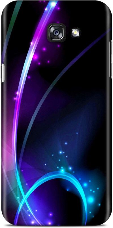 Sankee Back Cover for Samsung Galaxy A7-2017  (Black, Hard Case)