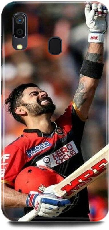 play fast Back Cover for Samsung Galaxy A30/SM-A305FZBFINSVIRAT KOHLI PRINTED  (Multicolor, Hard Case, Pack of: 1)