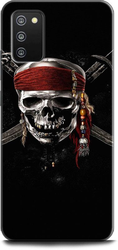 Afterglow Back Cover for SAMSUNG Galaxy M02s GHOST RIDER, BLUE FKLAME, FIRE, SKULL  (Multicolor, Shock Proof, Pack of: 1)
