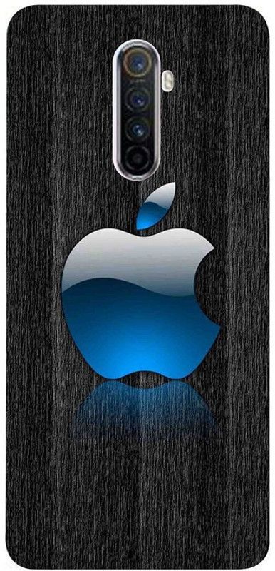 Skyhawk Back Cover for Realme X2 Pro Blue Apple  (Multicolor, Waterproof, Silicon, Pack of: 1)